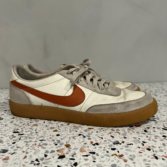 ⚡️SOLD⚡️Nike Mens Killshot 2 Leather Orange White Gum Skate Shoes Size 11 US - Picture 2 of 6